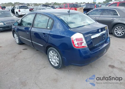 2010 Nissan Sentra 2.0S from USA, damaged, VIN 3N1AB6AP0AL600571